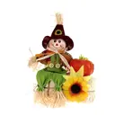 Фигурка садовая соломенная Gloria Garden 7320127-1 "Пугало", 22 см