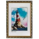 Рамка Platinum Садко 16SBG3045, 30x45 см, пластик, цвет черный