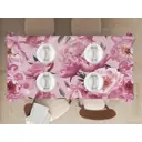 Скатерть на стол Iris прямоугольная 140x180 см цвет фиолетовый 86ск
