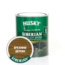 Антисептик HUSKY Siberian 25315 глянцевый орех 0.9 л
