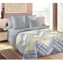 Простыня Home Mercury Никель 19317, 214x145 см, перкаль