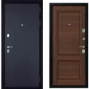 Входная дверь Trust Mass MP правый 205x96см цвет шоколад букле/орех пегас