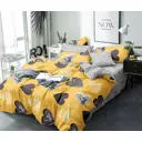 Комплект постельного белья Home Mercury Зебра основа 20162, евро, поплин, разноцветный