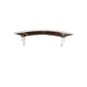 Козырек ArtCore YS128 115x80x37см белый