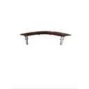 Козырек ArtCore YS127 115x80x37см коричневый