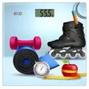 Напольные весы econ ECO-BS012 28см