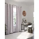 Комплект штор на шторной ленте блэкаут Helga Фронсор 150x270 см цвет фиолетовый