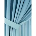 Комплект штор на шторной ленте блэкаут Helga хелионис 150x260 см цвет синий