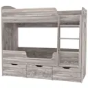 Кровать Кариви КИВи 163x145x73 см ЛДСП цвет бетон 00256-31-31-00