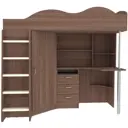 Кровать Кариви КИВи 193x170x88 см ЛДСП цвет бодего темный 00323-03-03-00