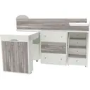 Кровать Кариви КИВи 184x113x84 см ЛДСП цвет белый 00004-33-31-00
