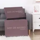 Комплект постельного белья Sofi De MarkO Модерн Евро-5145, евро, сатин, цвет синий