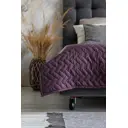 Покрывало KyuAr ПС2405, 200x240 см, микрофибра, цвет фиолетовый