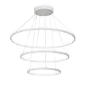 Светильник потолочный светодиодный VITALUCE V04600-03/3S 28 м² нейтральный белый свет цвет белый
