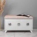 Банкетка BOGACHO Heri 1 МДФ 81x44.5x46см белый