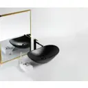 Накладная раковина BelBagno BB1404-H301 37см