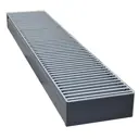 Внутрипольный конвектор КЗТО Бриз 260x80x800 серый