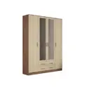 Шкаф распашной Стендмебель 160x220x50 см ЛДСП цвет ясень шимо