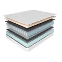 Матрас Corretto Roll Life Style 80x200x16 см, независимый пружинный блок, односпальный