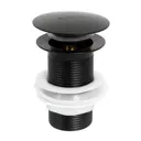 Донный клапан BelBagno BB-SAT-NERO с переливом цвет чёрный