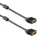 Кабель VGA Pro ExeGate EX-CC-PVGA-15M15M-5.0 15M/15M 5м 2 фильтра экран