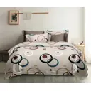 Простыня Home Mercury Иллюзион компаньон 23031, 180x220 см, поплин, без резинки