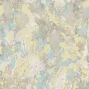 Обои флизелиновые Aurora decor Tiziano 1.06 м цвет серый/желтый/бирюзовый 103805