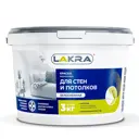 Краска ЛАКРА 8306467 цвет белый 3 л