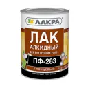 Лак алкидный ЛАКРА ПФ-283 цвет бесцветный 0.8 кг