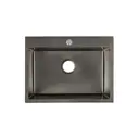 Врезная мойка Premial Envelope 60x45x20 см нержавеющая сталь 304 цвет черный
