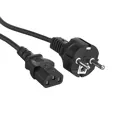 Кабель питания ExeGate Power PC-5P 280655 3x1.0 мм² медь черный 10 A 5 м