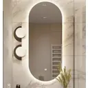 Зеркало для ванной Auramira o90453am с подсветкой 45x90см
