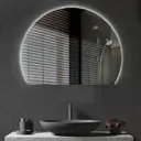 Зеркало для ванной Auramira d80601Dam с подсветкой 60x80см