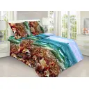 Простыня Home Mercury Море 23856, 145x214 см, бязь, без резинки