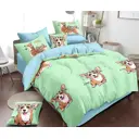 Комплект постельного белья Home Mercury Корги 24200, двуспальный, поплин, разноцветный