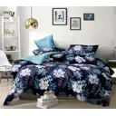 Простыня Home Mercury Примула основа 24321, 220x240 см, поплин, на резинке