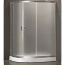 Душевая перегородка Loranto CS1285SKlowR10080 100x195см хромированный профиль