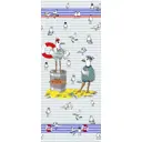 Полотенце вафельное "Романтический курорт" для ванной, 75x150 см