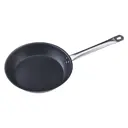 Сковорода без крышки Kitchen muse Km-p28nsc 28 см сталь цвет черный