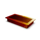Решетка вентиляционная Grillux 17x30см антик бронза