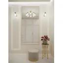 Зеркало интерьерное в алюминиевой раме настенное ONE Mirror 180x80 см золото