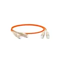 Патч-корд Hyperline волоконно-оптический MM 62.5/125 LC-LC 2.0 мм duplex LSZH 5 м