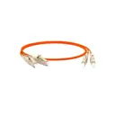 Патч-корд Hyperline волоконно-оптический MM 50/125 LC-LC 2.0 мм duplex LSZH 50 м