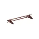 Снегозадержатель трубчатый Vegastok Style 37x100см RAL 8017