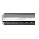 Плинтус потолочный Decomaster 100C-63 полистирол, цвет серый, 69x69x2000 мм