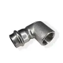 Угол комбинированный 90° Zeissler 3/4"x28 мм ВР-ВПр нержавеющая сталь