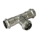 Тройник Zeissler 15x15x15 мм ВПр нержавеющая сталь