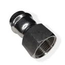 Муфта комбинированная Zeissler 1/2"x15 мм ВР-ВПр нержавеющая сталь ZTI.502.001504