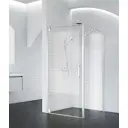 Душевой уголок Belbagno MARMI-AH-1-100/80-C-Cr прямоугольник 100x80см хромированный профиль эффект стекла прозрачный