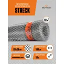 Штукатурная сетка ЦПВС Streck 1x10м 20x20мм